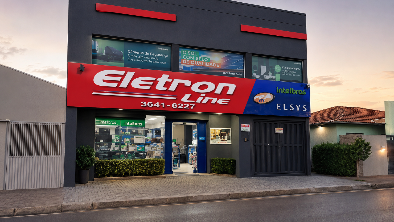 Fachada Eletron Line
